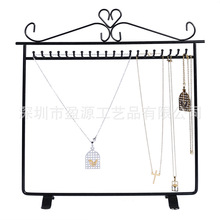 盈源工藝 創意20鈎鐵藝首飾架  手鏈項鏈飾品展示架 珠寶道具