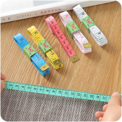 T Measuring Tape Household Measurement Three-dimensional High Precision Soft Leather Mini Portable Pocket Tape Measure Clothing Cutting Tool Soft Tape 