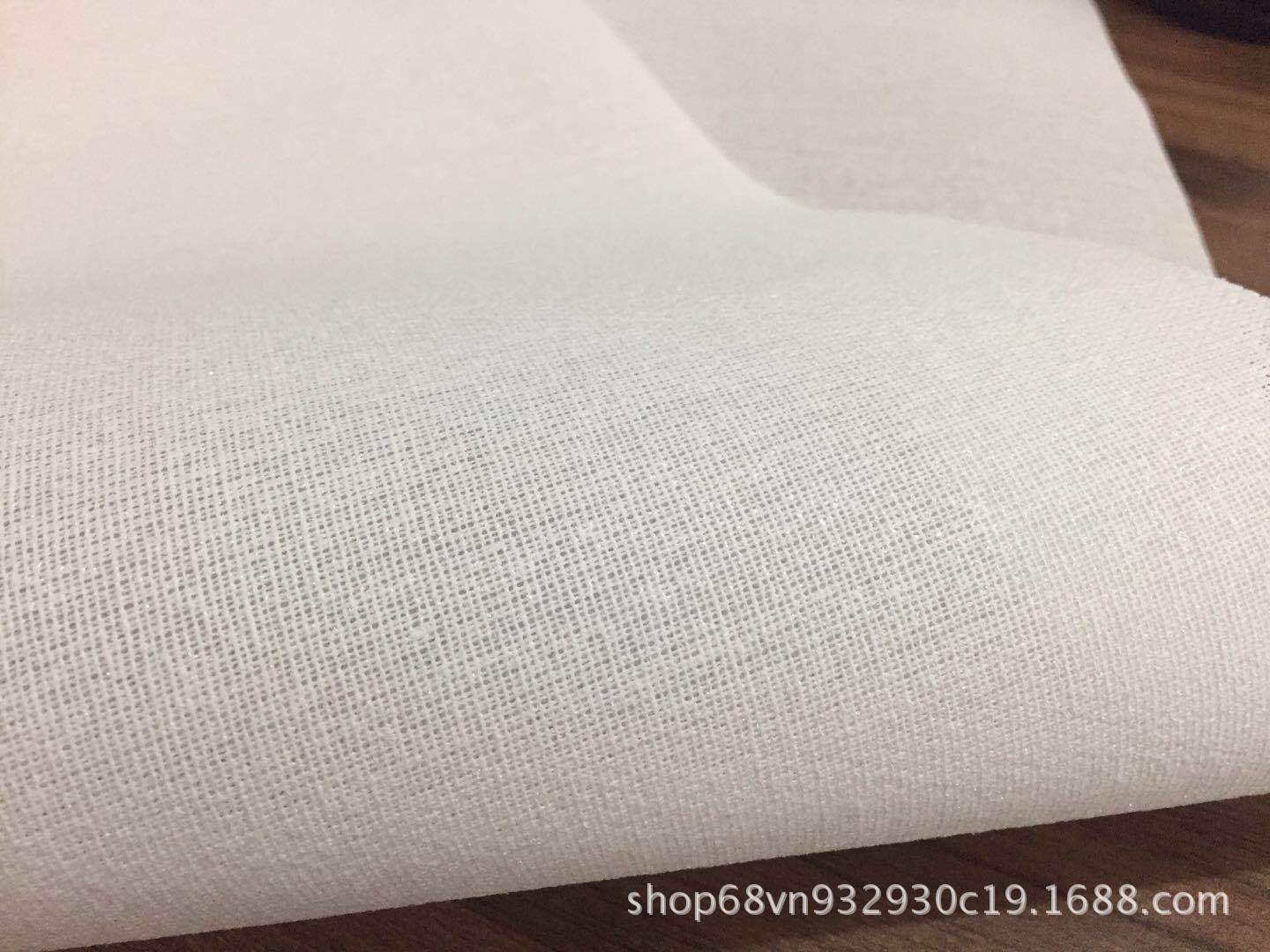 厂家供应6112HF树脂衬点胶低温衬 窗帘箱包衬料领衬硬衬有纺衬布-阿里巴巴