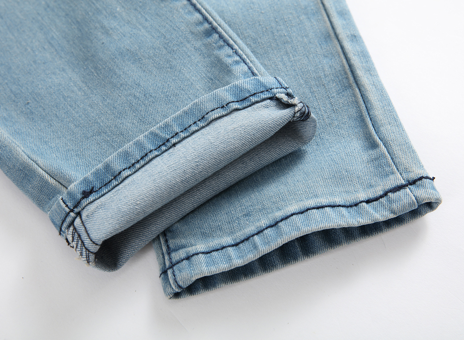 Herren Skinny Jeans Mit Waschung Und Destroyed Effekten_voghion.com