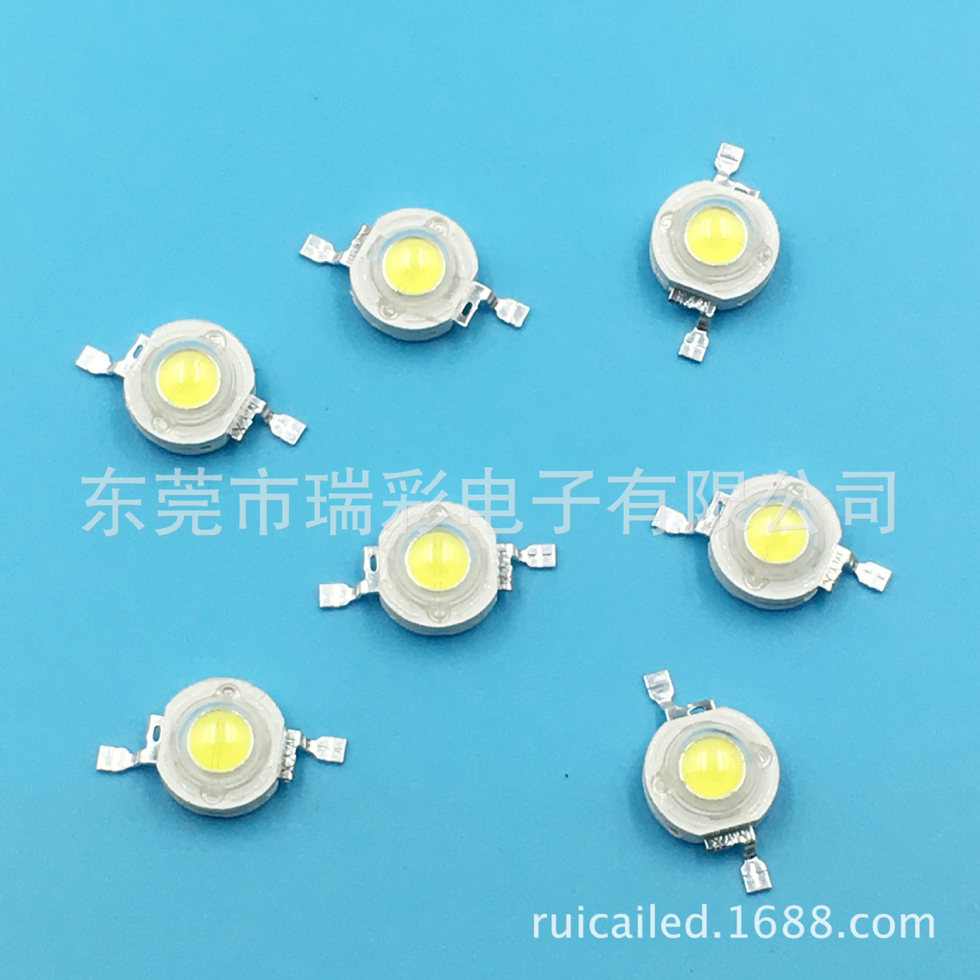 白光led大功率1W3W5W暖白光红蓝绿光120LM仿流明led灯珠光源批发-阿里巴巴