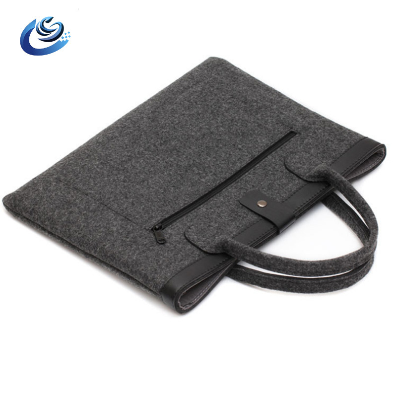 批发毛毡包 手提毛毡电脑包 笔记本内胆包 可按需定制毛毡包