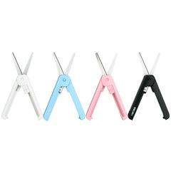 Deli 6072 creative scissors, portable scissors, retractable, carry-on small scissors, small student household scissors