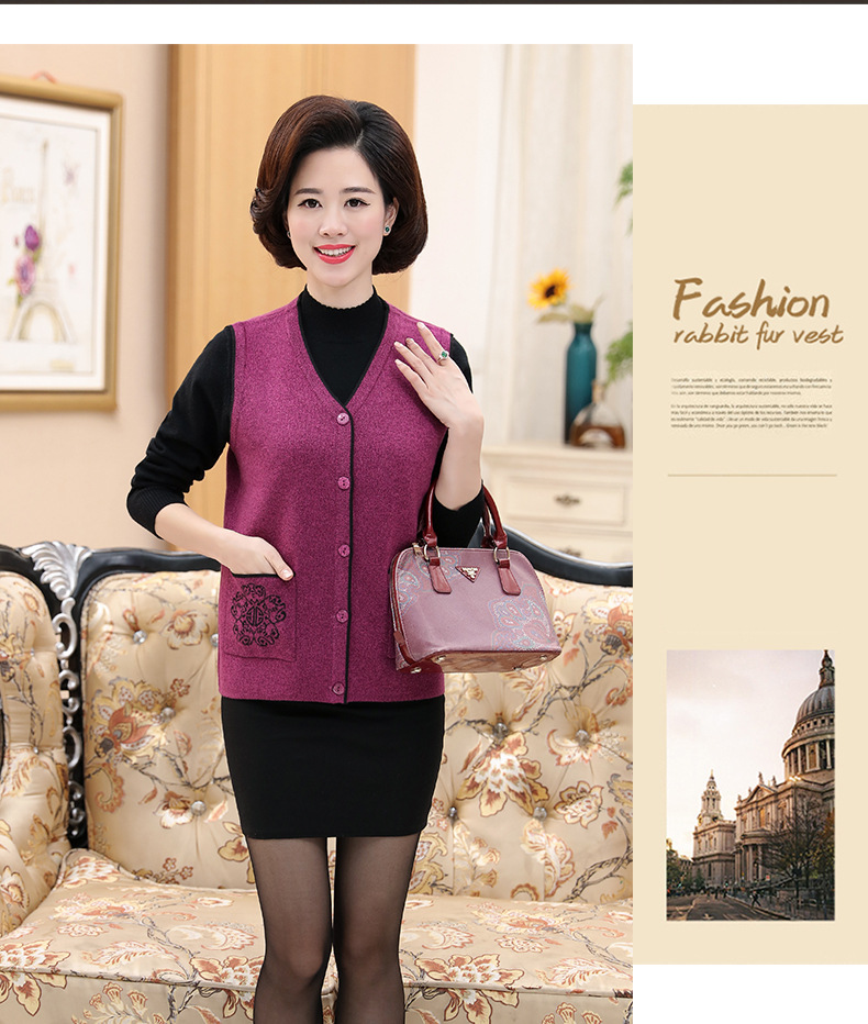 Gilet femme en Tricot - Ref 3317931 Image 17