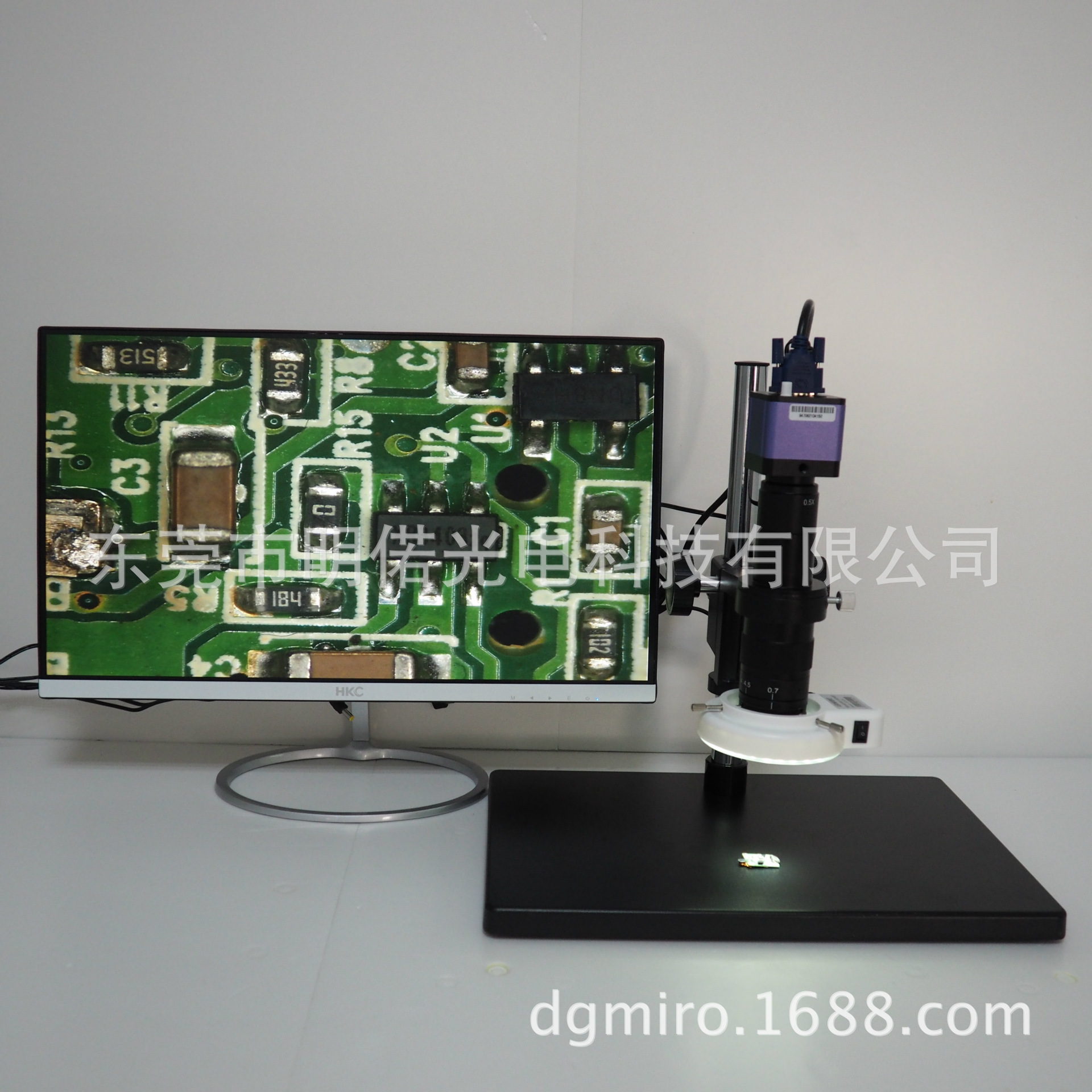 电子CCD放大镜5X-10X放大镜电子显微镜工业显微镜电子放大镜手持