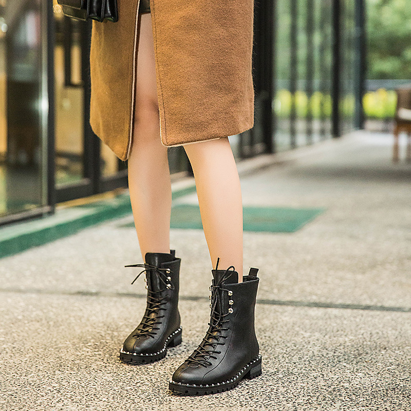 Bottes femme LI JIA en En cuir - Ref 3355398 Image 3