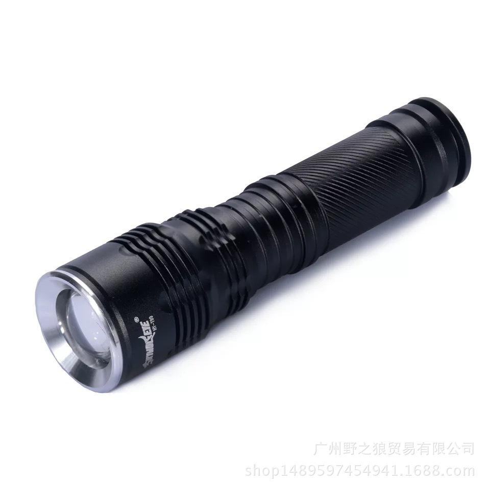 天狼眼 T99強光LED充電手電筒 五模式可伸縮變焦 skewolfeye