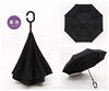 Can long -handed umbrella car umbrella C -type reverse umbrella logo sunny rain dual -use advertising umbrella reverse umbrella