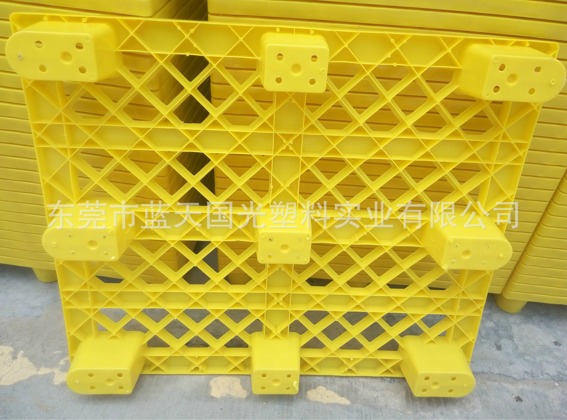 塑料托盘单面九脚塑胶栈板仓储塑料地台板塑料卡板塑料托盘