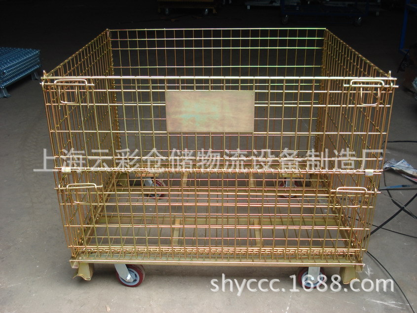 上海武汉仓库笼巧固架物流台车轮胎架总成架物流笼车堆垛架