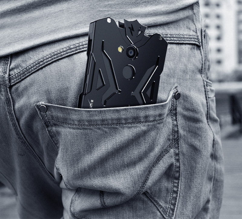 SIMON THOR Aviation Aluminum Alloy Shockproof Armor Metal Case Cover for Huawei Honor V9 Play