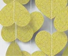 Flash gold 3-meter string (5CM heart-shaped)