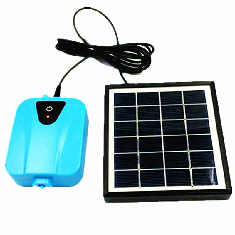 Aquarium fish tank Supplies solar energy charge Oxygenation pump Power failure Meet an emergency aerator  source Manufactor Discount Promotion