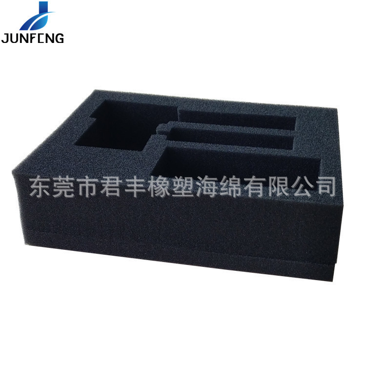 供应模型机器人玩具包装海绵内衬 60PPI无亮点电子棉内托定制