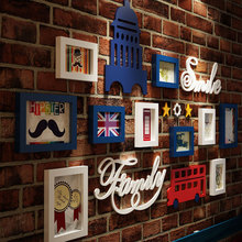 包邮【金零点2912】戈特纳里实木相框创意照片墙/相框墙/相框组合