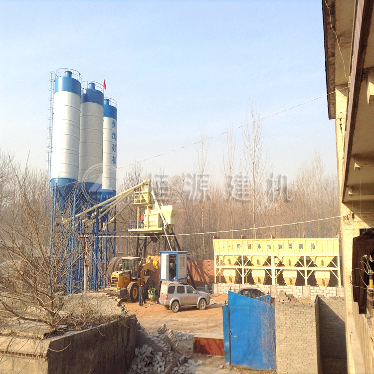 混凝土拌和楼 拌合站设备 hzs75型混凝土搅拌站 厂家价格合理