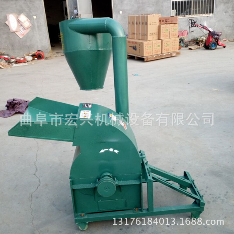 行走式草捆粉碎机 玉米秸秆草捆粉碎机 玉米秸秆粉碎机