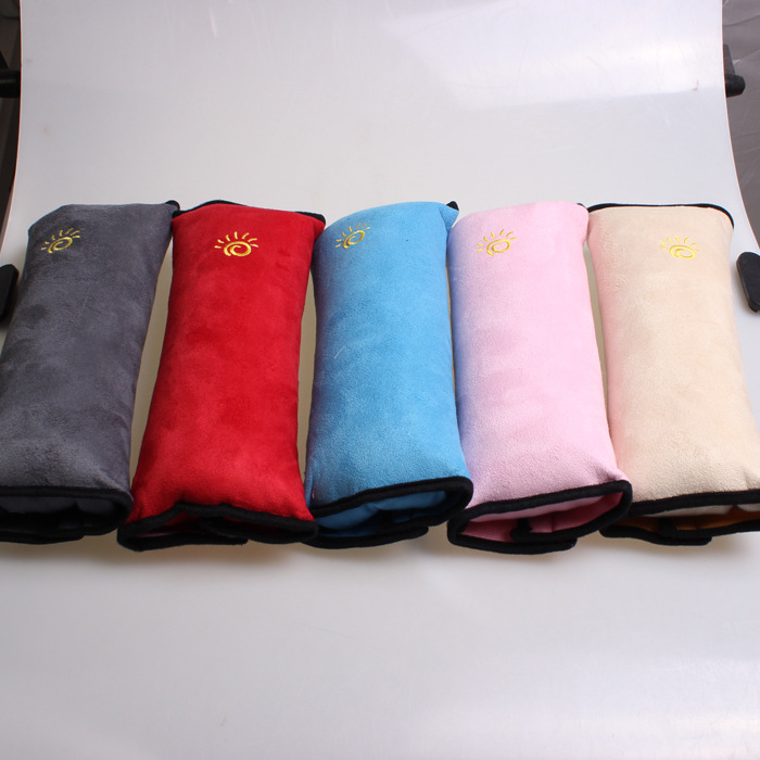 汽車用品 車用可枕式安全帶護(hù)肩 兒童瞌睡枕護(hù)肩枕 7色 CS-004