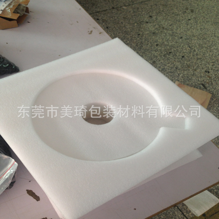 东莞生产厂家 珍珠棉内衬 白色珍珠棉板 黑色防护异形泡棉包装