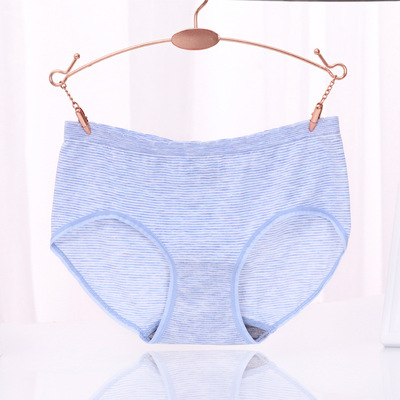 9805中腰爆款柔软莫代尔彩棉无缝舒适透气贴身少女士式三角内裤