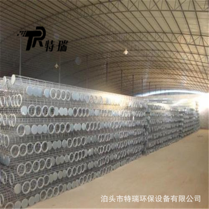 弹簧除尘骨架 扁骨架 镀锌丝骨架 褶皱式袋笼 文氏管骨架
