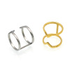 Fashionable classic universal ring, Korean style, simple and elegant design