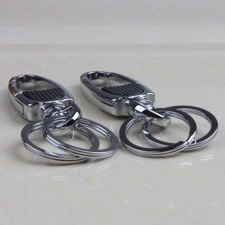 金属钥匙扣 腰挂汽车钥匙链 定制logo 创意礼品