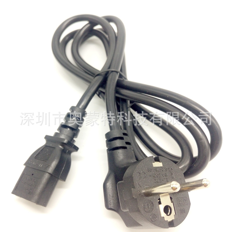 伊朗插头电源线 3插头电源线 伊拉克 爱尔兰插头电源线厂家供应