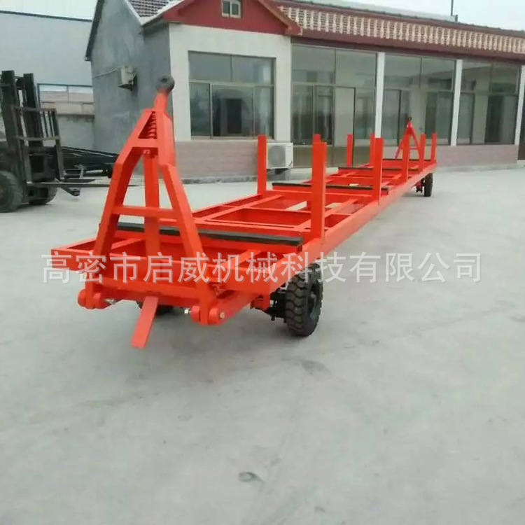 可移动运输工具车   厂家   双向牵引框架车  7吨平板拖车