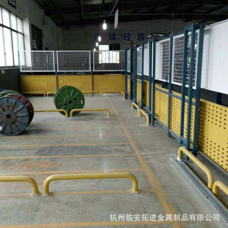 供应萧山车间隔离挡板  隔断挡板定做 围栏厂区围栏板