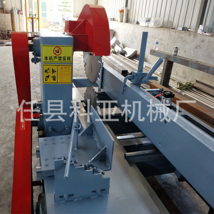 原木推台锯木工锯机推台锯半自动圆木推台锯手动推台锯实木