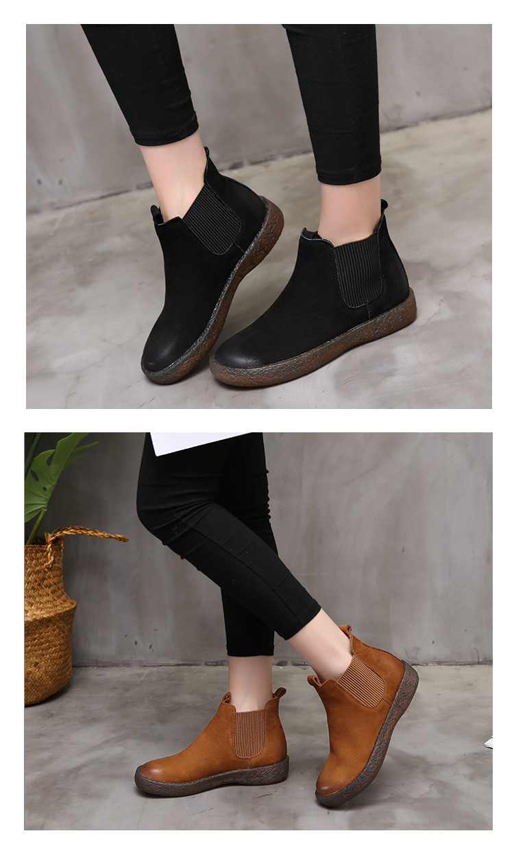 Bottes femme en En cuir - Ref 3355253 Image 10