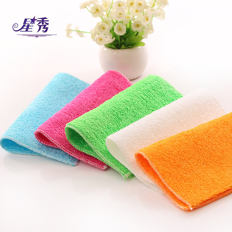 Manufacturer's Dish Towel, Kitchen Dishcloth, Table Wiping Cloth, Not Easy to Stain with Oil, Thickened, Washable, Absorbent, Lazy Person's Scouring Pad Manufacturer's Dish Towel, Kitchen Dishcloth, Table Wiping Cloth, Not Easy to Stain with Oil, Thickened, Washable, Absorbent, Lazy Person's Scouring Pad