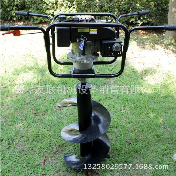  大功率植树打眼机 四冲程植树钻坑机 友联挖穴机 
