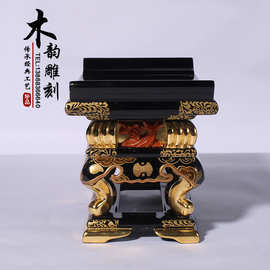 出口日本日式小供桌佛像底座佛台桌子佛龛佛堂佛坛