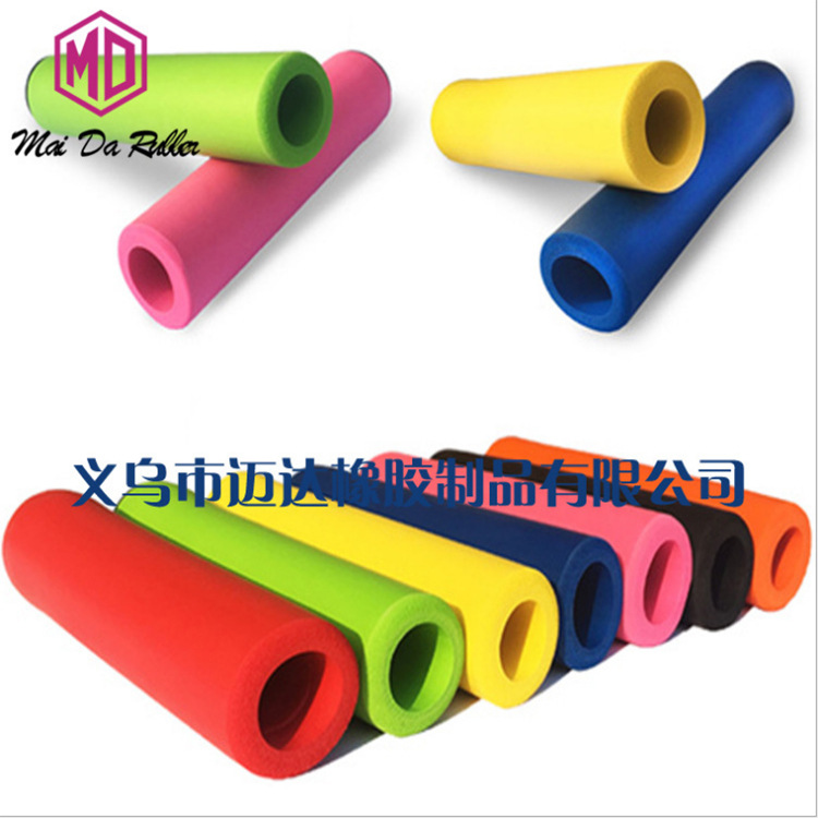 厂家nbr橡塑发泡海绵手把套 泡棉保温管 防撞把手套批发