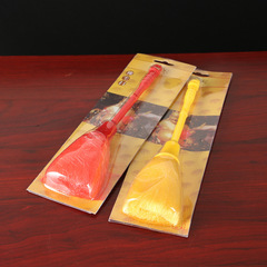 Factory-direct supply of Yuantong Buddhist items: Home altar decorations, Buddhist dust brooms, altar cleaning tools, and decorative dust-sweeping ornaments.