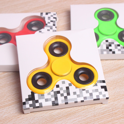 Finger spinner, colorful finger spinner, adult decompression triangular top, edc fingertip spinner