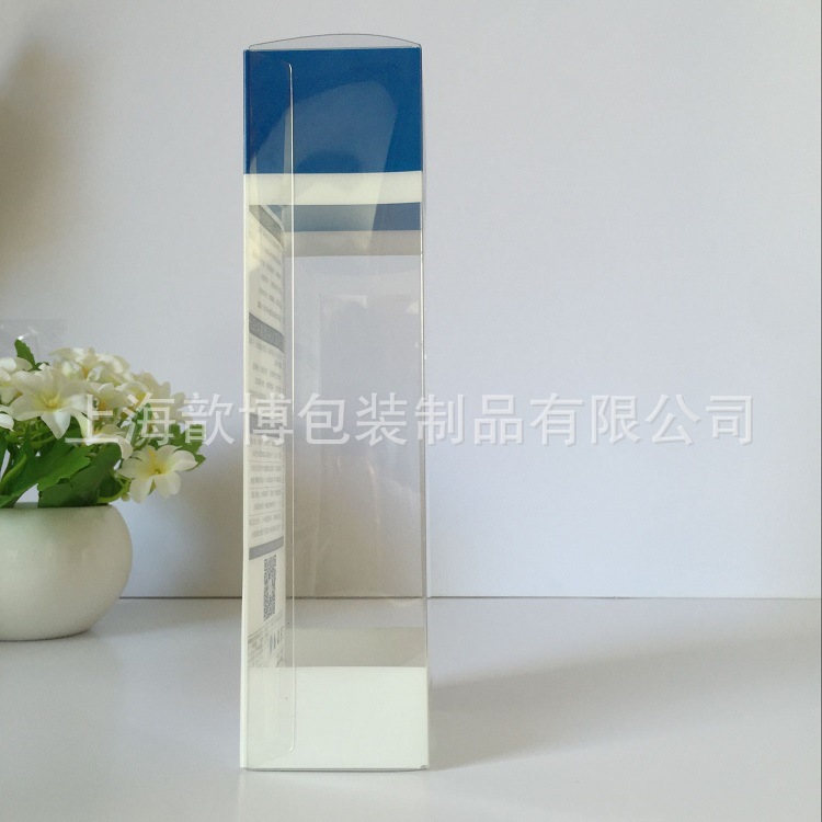 定制pet透明塑料盒子 pet环保折盒 功能性眼镜片与配套包装盒