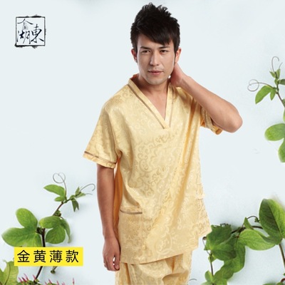 men and women lovers pure cotton Foot clothes Beach bathrobe Beach bathrobe Foot massage cosmetology Bathrobe Bathing suits