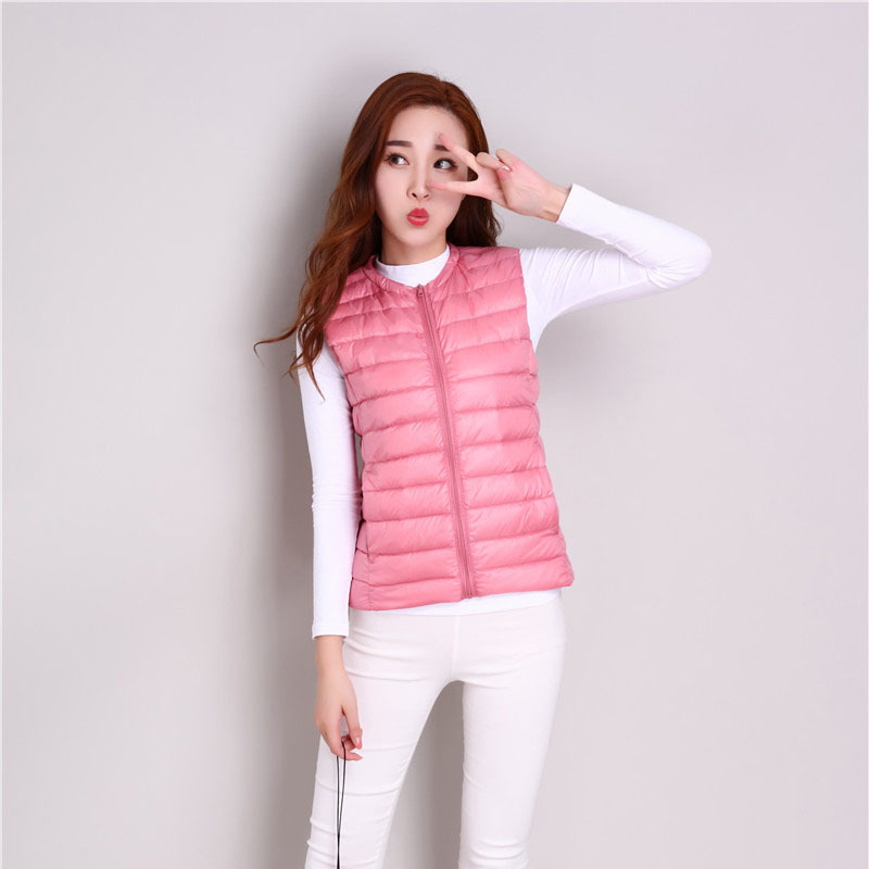 Gilet femme en Duvet de canard blanc - Ref 3316304 Image 36