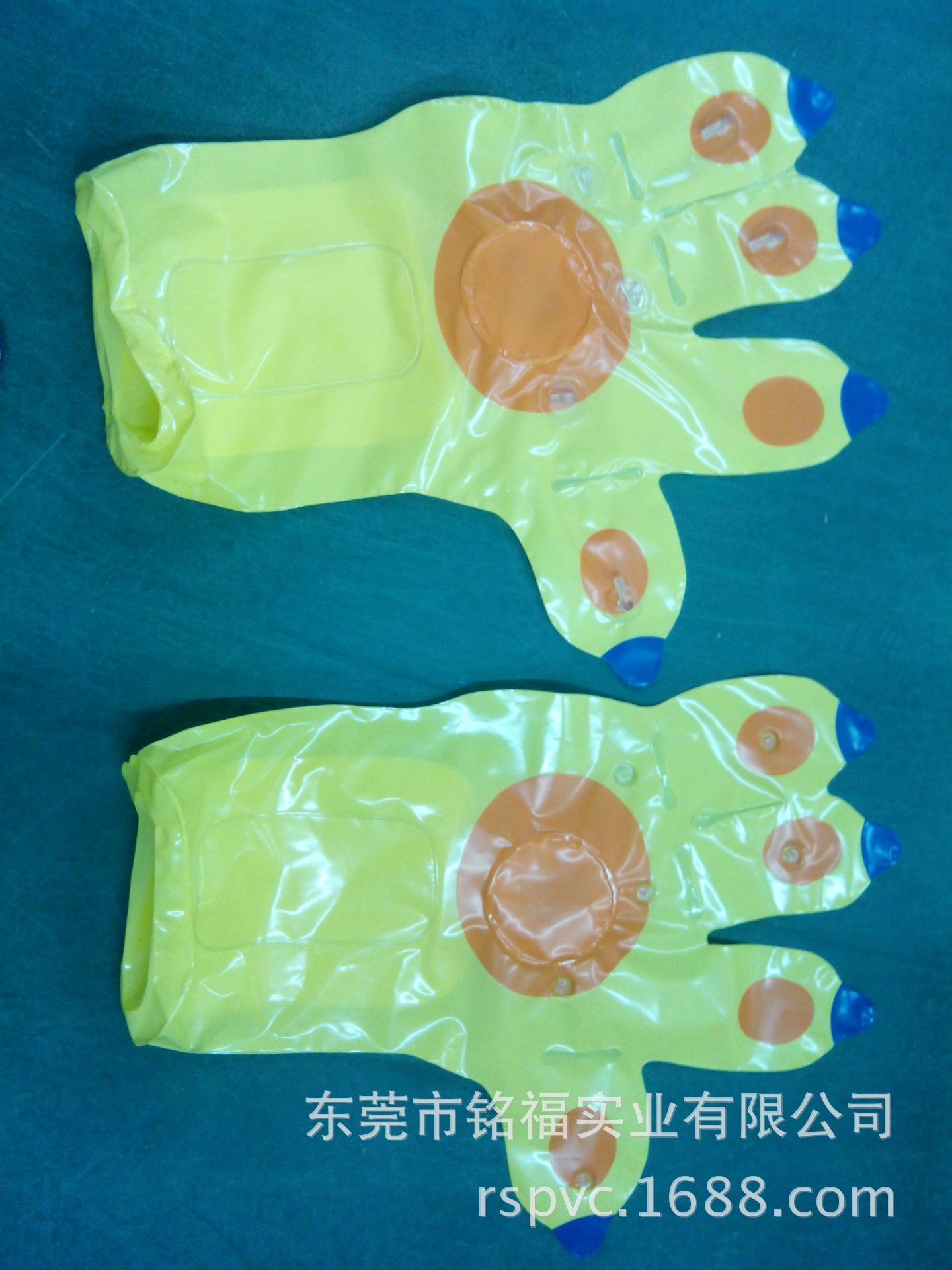 Manufacturer custom PVC inflatable hand palm cheerful palm festive…