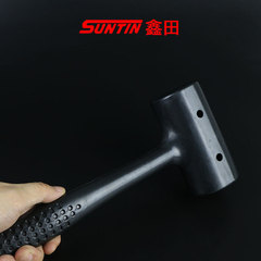 Xintian rubber hammer rubber hammer shock-proof hammer non-elastic hammer marble floor tile installation hammer skin