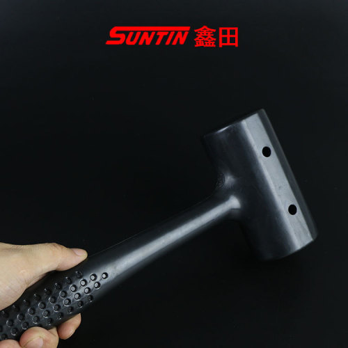 Xintian rubber hammer rubber hammer shock-proof hammer non-elastic hammer marble floor tile installation hammer skin