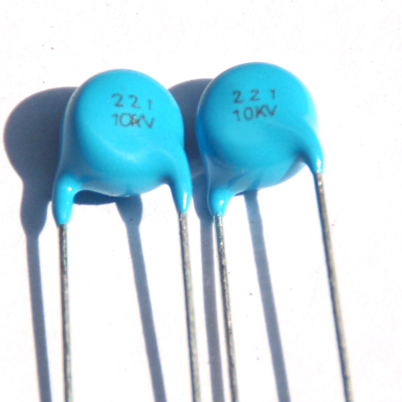10KV-220PF高压陶瓷电容 臭氧机专用瓷片电容器