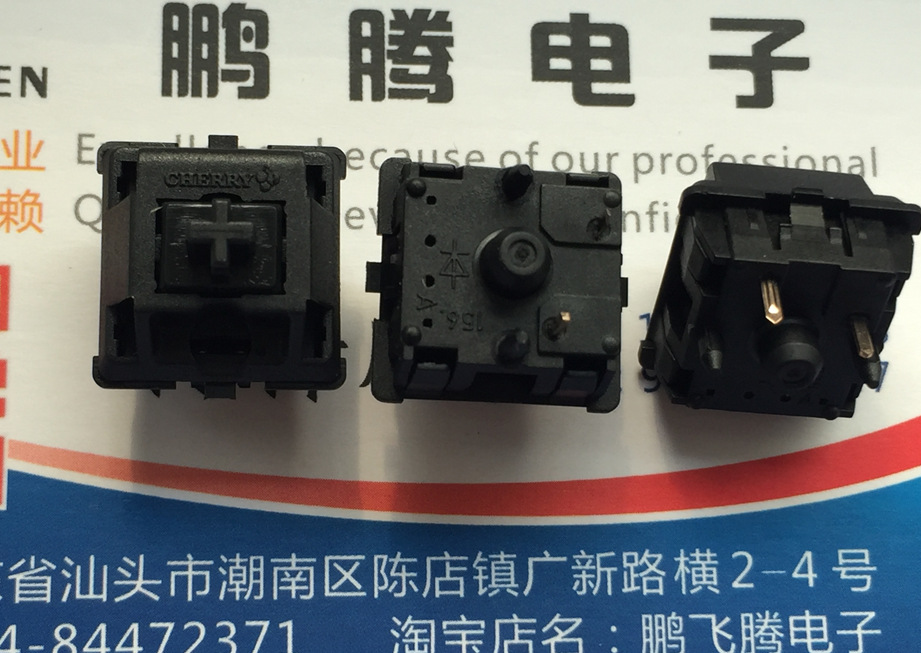 DK1F-RG03全新德国CHERRY MX轴 键盘开关 键盘轴 轻触按键 黑轴