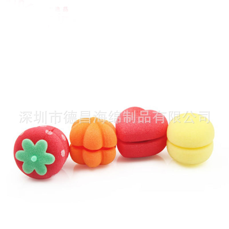 高密度海绵 圆柱海绵清洗球 小丑海绵鼻子