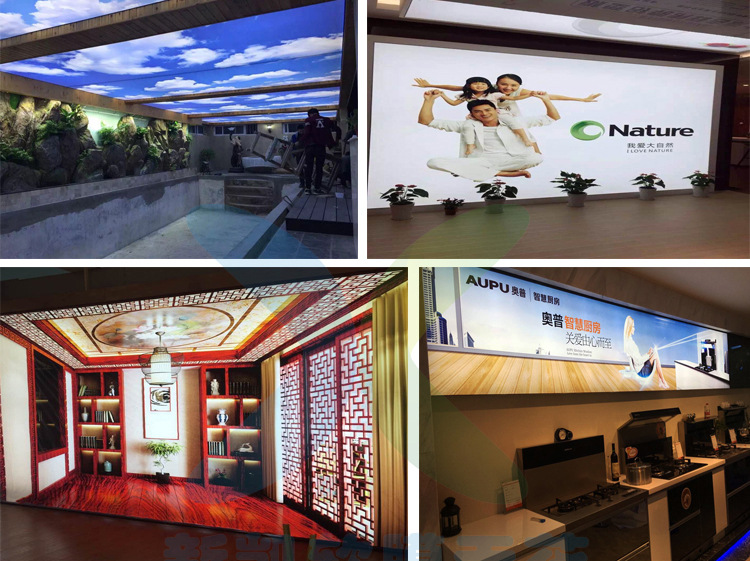 UV软膜打印喷绘卡布拉布软膜天花广告灯箱画面刀刮布喷绘工厂家