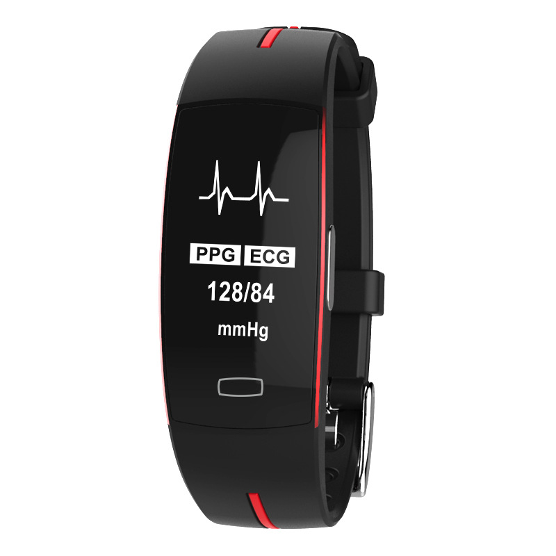 P3 Smart Bracelet PPG+ECG Photoelectric Electrode Type ECG Blood Pressure Heart Rate Health Monitoring Sports Watch Manufacturer