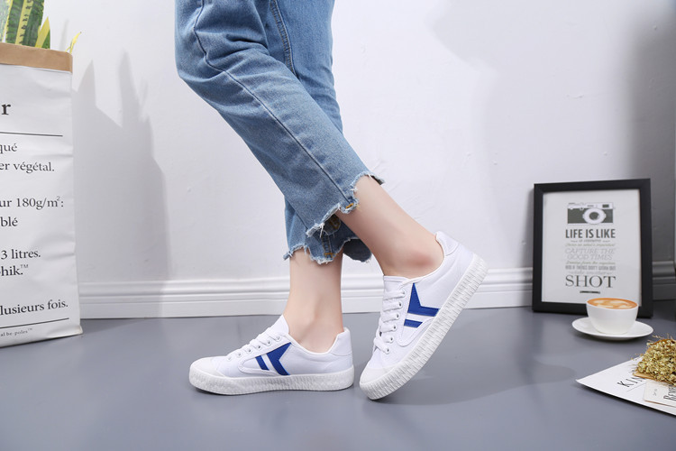 Blue Casual Shoes Fashion
